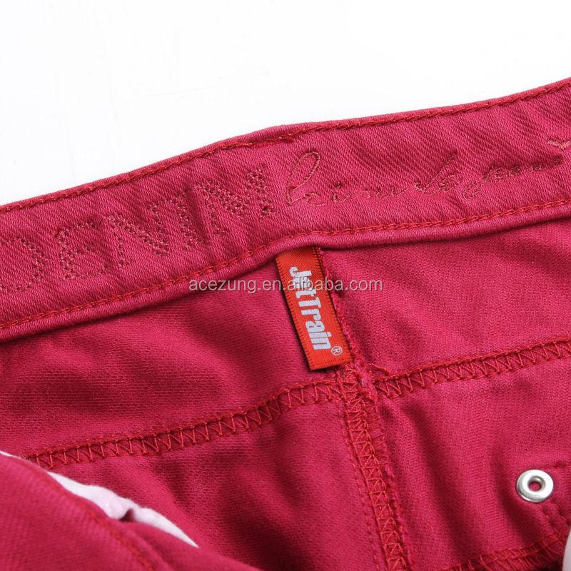 ユニークなスタイリッシュジーンズのズボンの重量を編んだ女性卸売ハイウエストのジーンズの女性のジーンズはストレッチcek0012b問屋・仕入れ・卸・卸売り