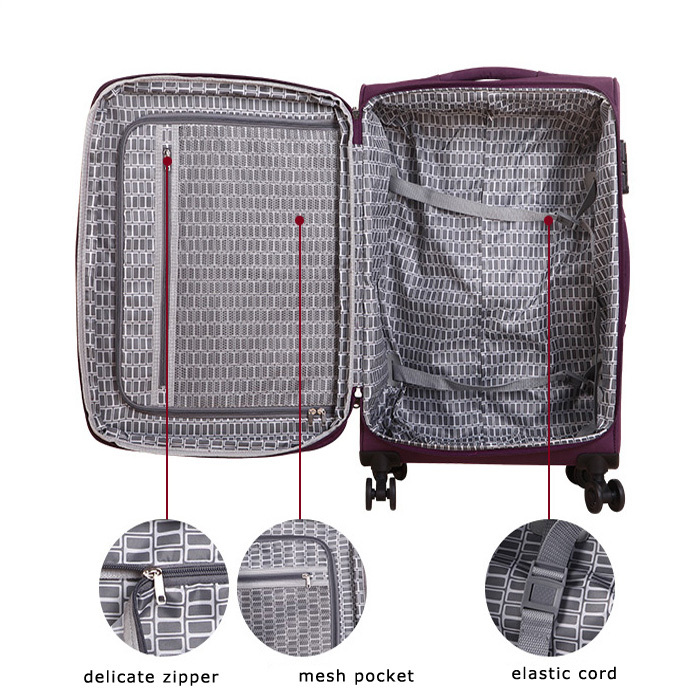 新しいスタイルの荷物袋2015製品熱い販売のナイロンユニバーサル車輪が付いて大容量の荷物のトロリー荷物のトロリーバッグ仕入れ・メーカー・工場