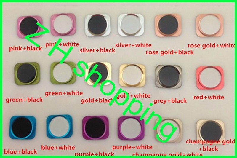 5,5S Style Home Button,Gold,Red,Purple,BlackHome Button Keypad Repalcement2