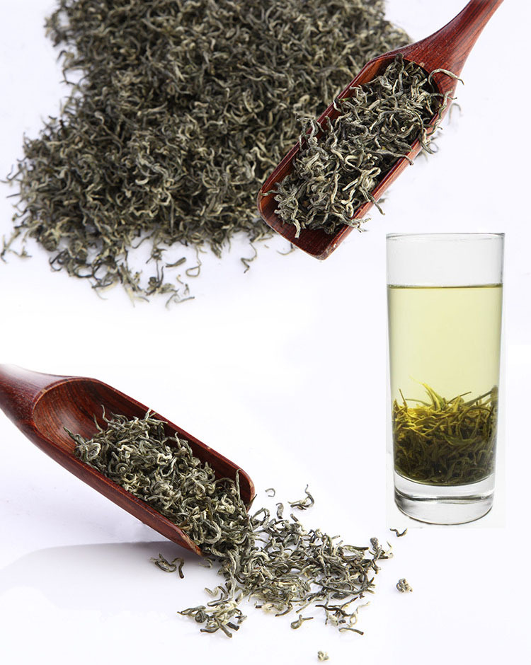 Hot herbal slimming hand made gunpowder green tea