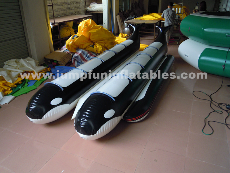 ホットインフレータブルバナナボート大人ウォータースポーツ安いバナナボート用販売仕入れ・メーカー・工場