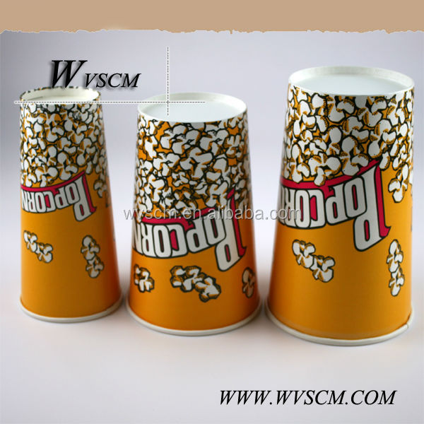 Customized paper frozen Yogurt Cup
