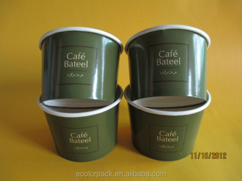 Custom Printed Cheap Price Paper Cups for Yogurt