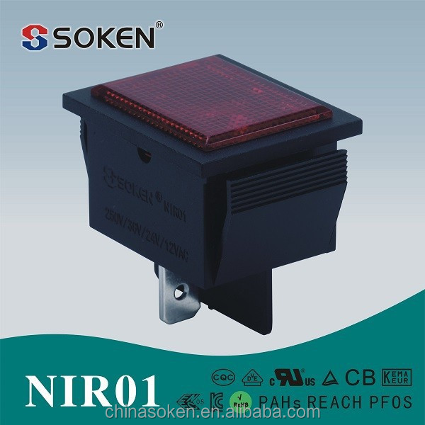 Soken NIR01 t85 250 В неон оборудование использование индикатор