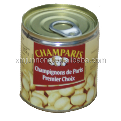 Canned whole mushroom or sliced canned mushroom