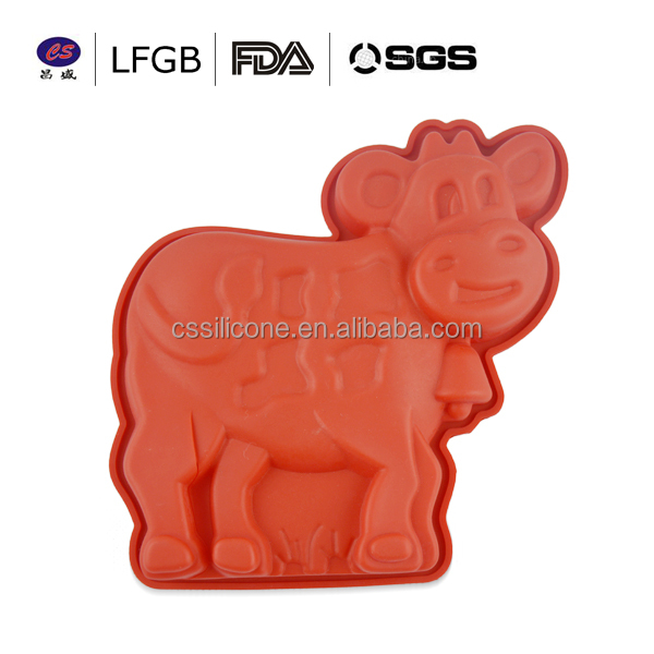 High quality new style 3d silicone cake decorating molds