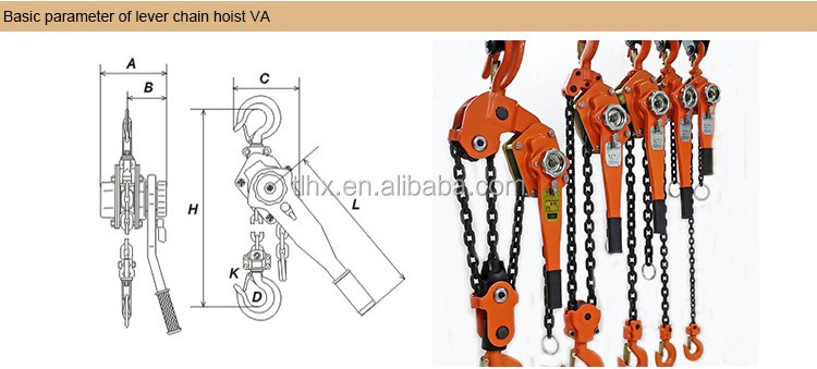 japan small size hand tools VA 1.5 ton lever chain lightweight hoist.jpg