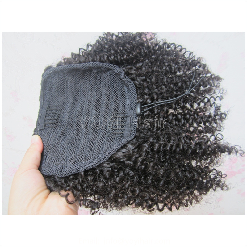 brazilian remy human hair ponytail