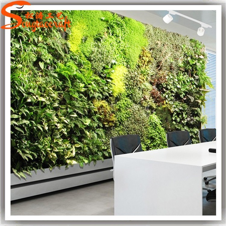 GroÃhandel gefälschte vertikale garten green grass pflanze wand ...