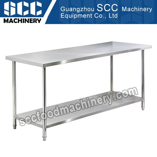 sccベストセラーベスト品質のステンレス鋼ベーカリー用テーブル仕入れ・メーカー・工場