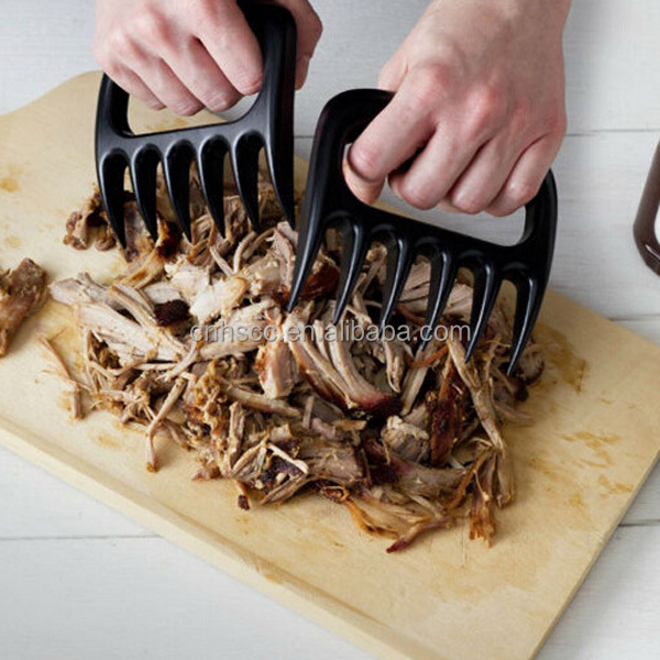 豊富な色のロゴの印刷熊爪肉bbq-f-001焼肉用シュレッダー問屋・仕入れ・卸・卸売り