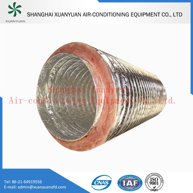 A2class Owens Corning Fiberglass Insulated Aluminum Flexible Duct For