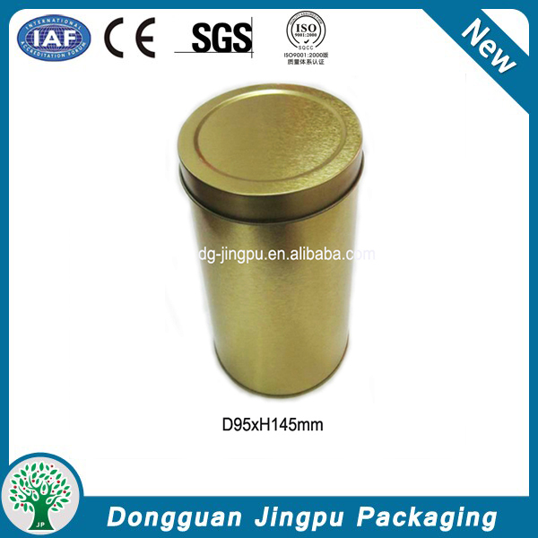 Customized rectangular metal packaging for cocoa powder