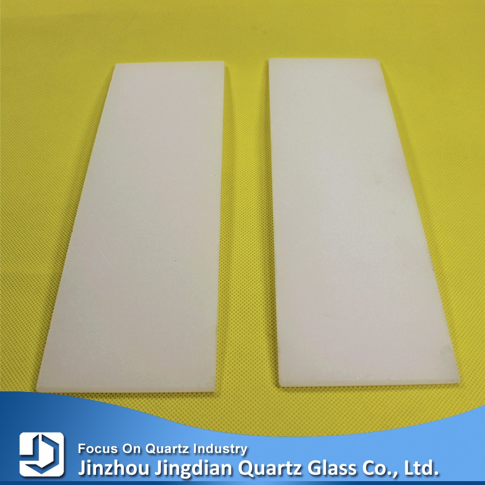 Jd Heat Resistant Quartz White Milk Sheet Glass Buy Frosted Milk