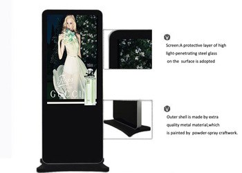 床立ちデュアルスクリーン液晶広告ディスプレイデジタル看板仕入れ・メーカー・工場