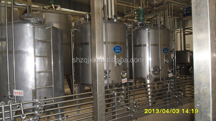1000L/H yogurt complete processing line on turkey basis