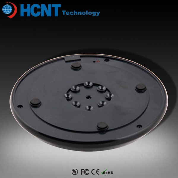 Suspended floating display magnetic levitating rotating globe