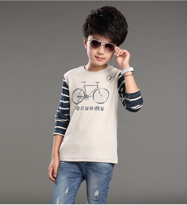 トップの販売の新しいスタイルの男の子の長い- スリーブ中国alibabaの男の子のための衣類仕入れ・メーカー・工場