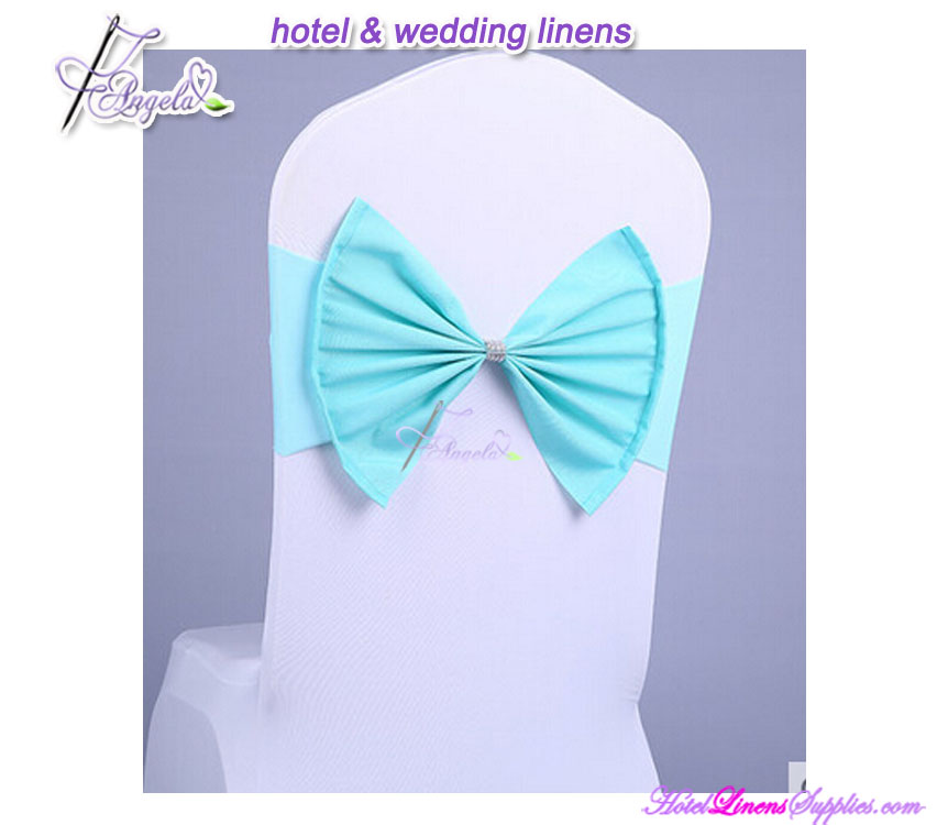 poly bows for spandex chair cover
