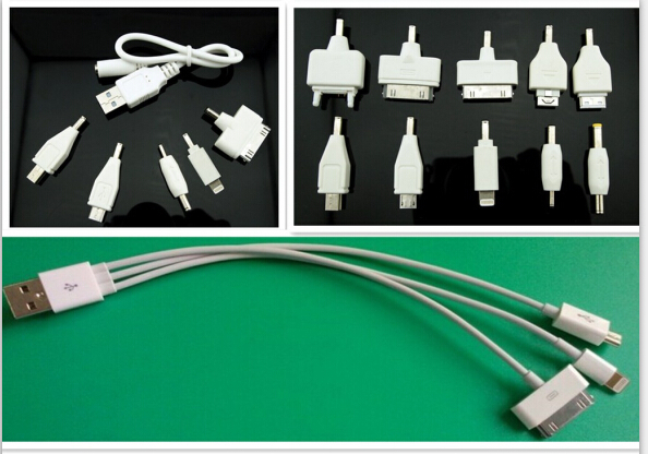 2014 Ultra-thin 6mm credit card size power bank with built in charge cable slim power banks made in china