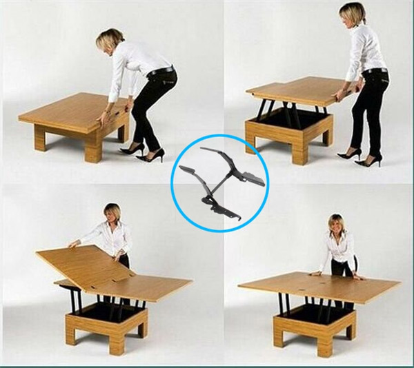 寝室の家具用ブラケットヒンジ式のテーブル、 リフトトップコーヒーテーブルのハードウェア仕入れ・メーカー・工場