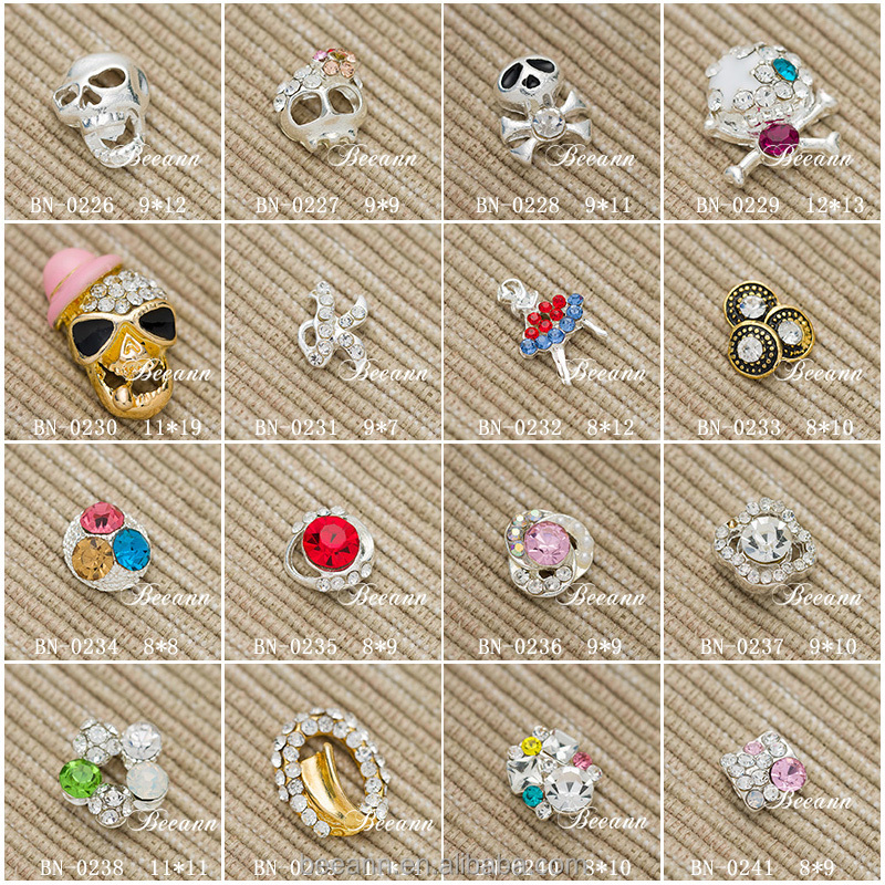 diyネイルhq2014年fashionalの合金の宝石類の卸売3dネイルアート問屋・仕入れ・卸・卸売り