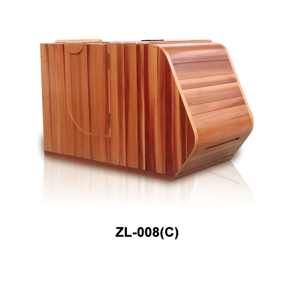 赤外線サウナボックス木製半身zl- 008( c)問屋・仕入れ・卸・卸売り