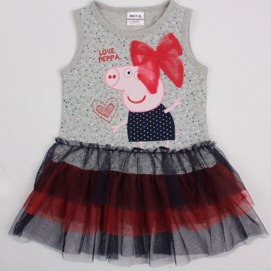 熱い販売の新しいファッション2014年peppa豚の女の子ベビー衣類問屋・仕入れ・卸・卸売り