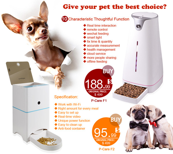 Wifi appリアルタイム送りスマート犬食品ディスペンサー自動ペットフィーダー仕入れ・メーカー・工場