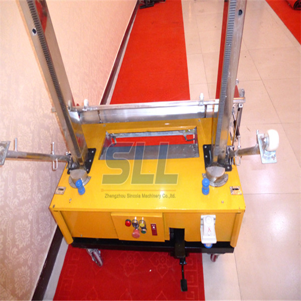 cement sand plaster rendering machine