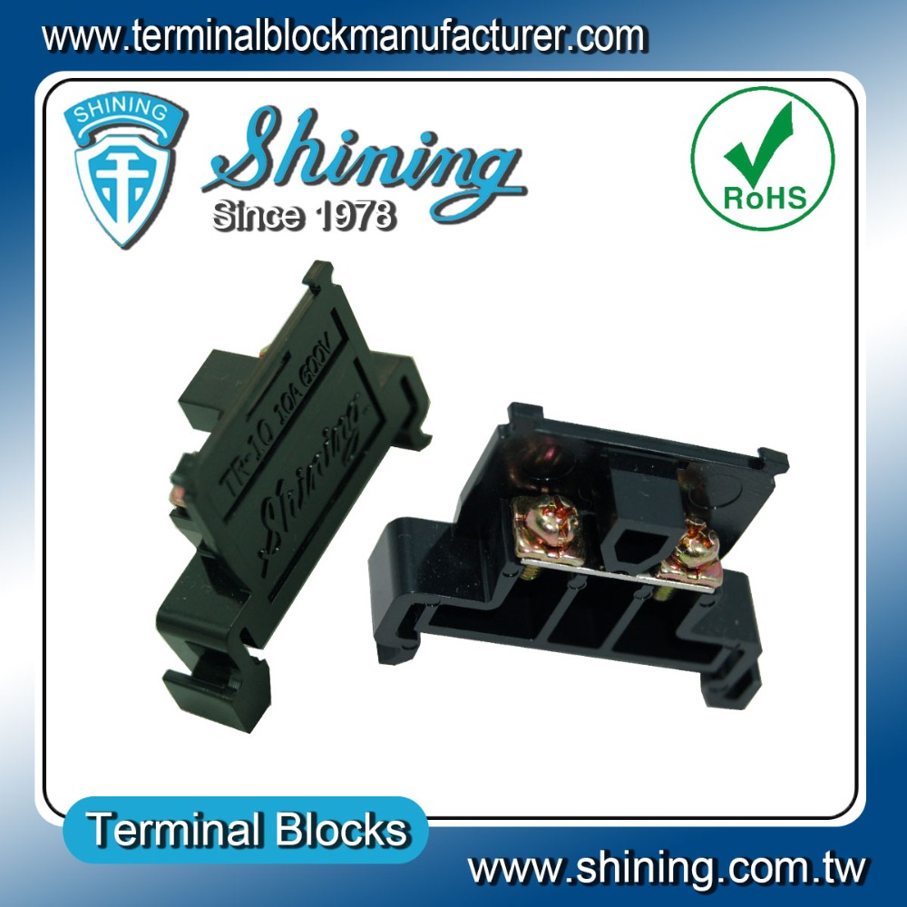 rail mounted 600v 10a tend type quick connect terminal block