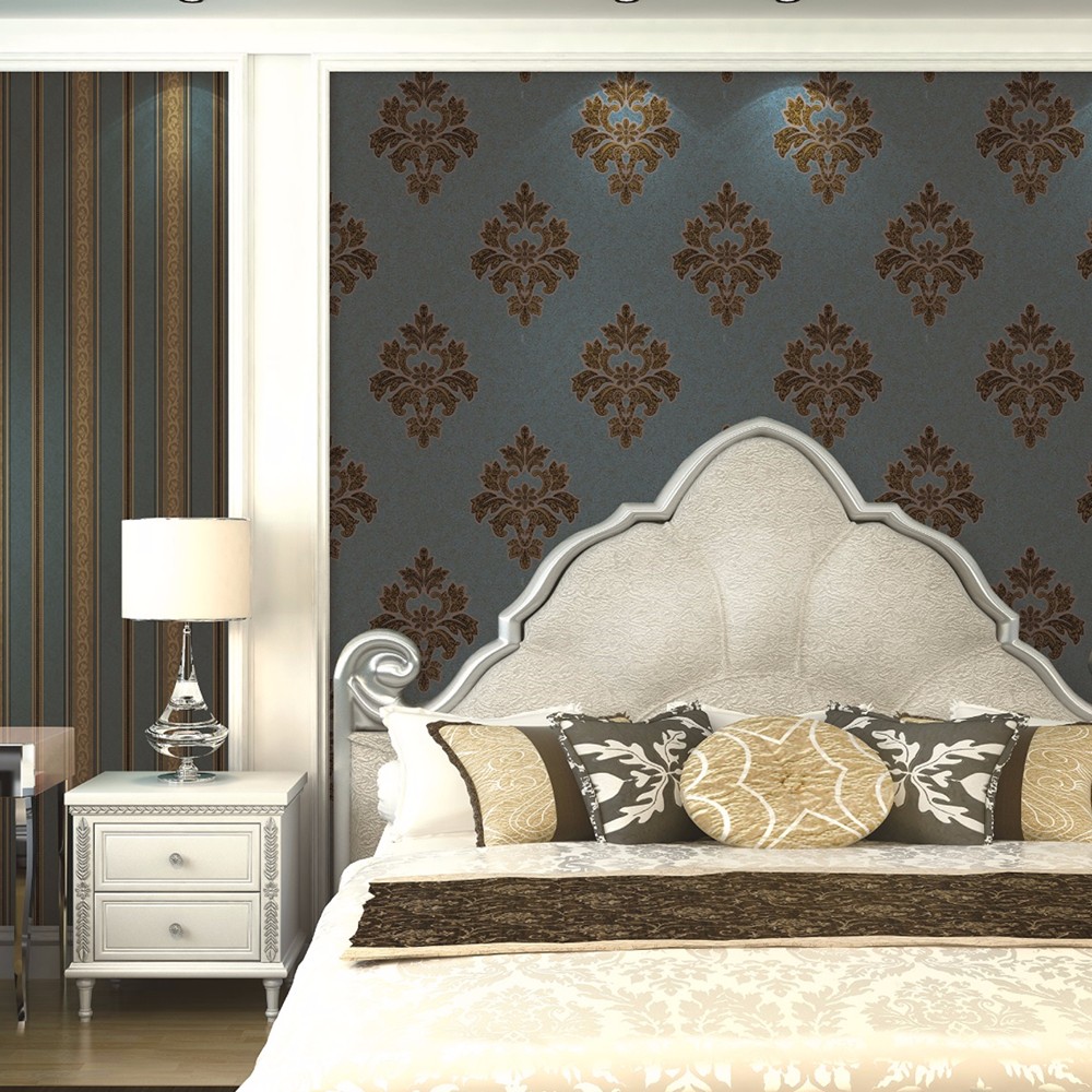 Chinese leverancier decoratieve pvc tv achtergrond muur behang ...