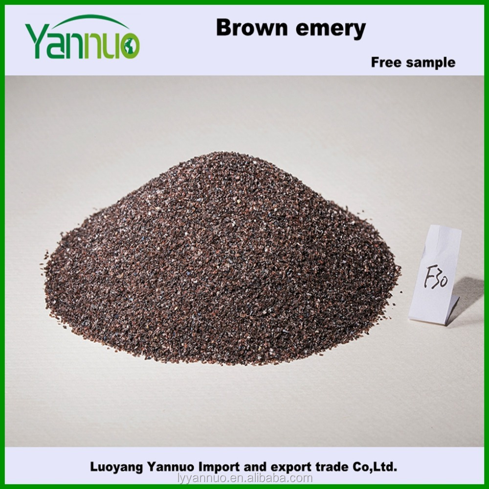 emery grain powder brown corundum/ fused alumina/ aluminum oxide