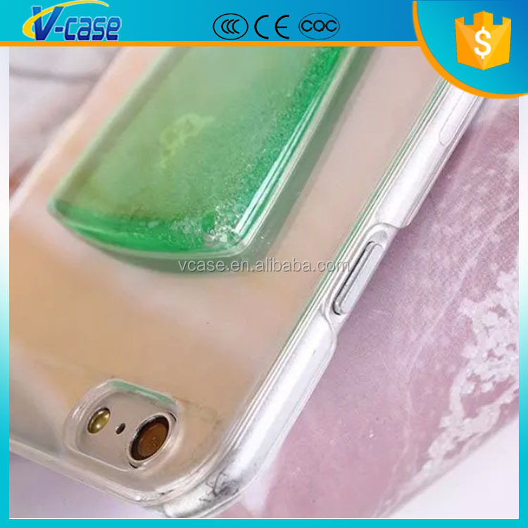 明確な携帯電話ケース3d2015液体カップスタイルのための携帯電話ケースiphone6仕入れ・メーカー・工場