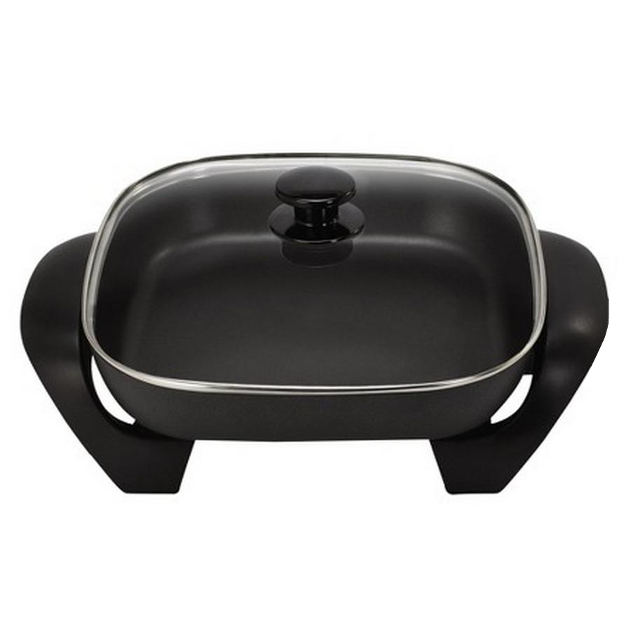 9l Large Electric Non Stick Teflon Rectangular Fry Pan For Pancake