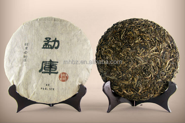 Compressed Mengku large leaf puerh tea