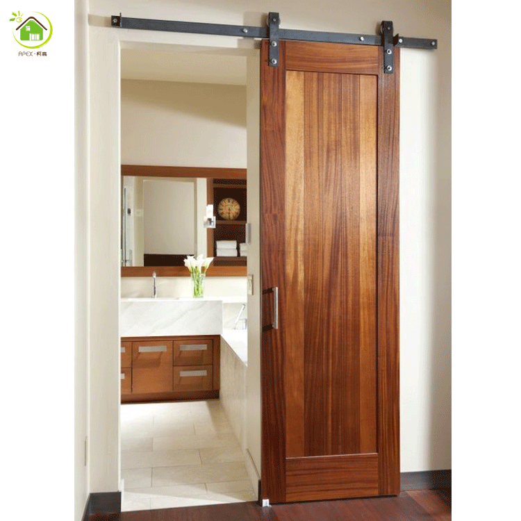 Solid Wood Interior Hardwood French Sliding French Patio Doors