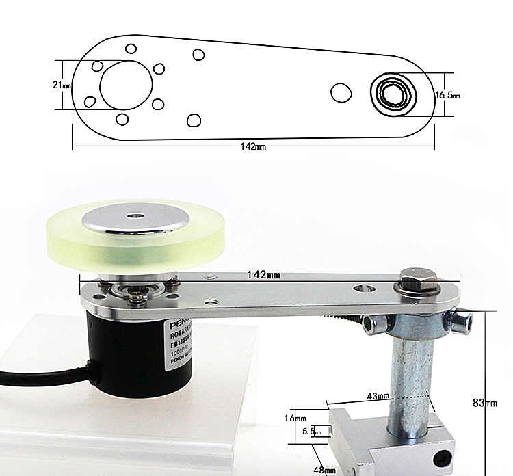 Calt Encoder Wheel 300mm For Conveyor Belt Mounting Bracket Buy