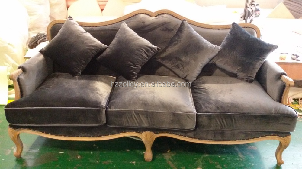 Hotel de lujo muebles de la sala de madera cojÃn del sofá juego de ... Juego de muebles de madera