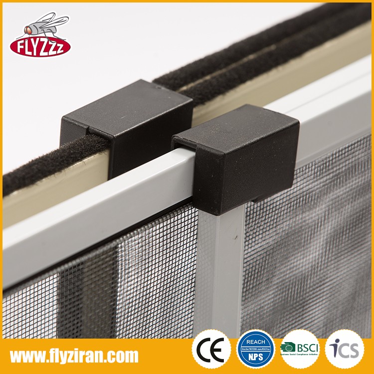 Hot selling environmental fiberglass mesh aluminum sliding window frame