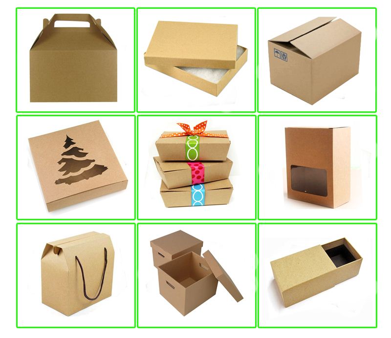 round paper red wine box