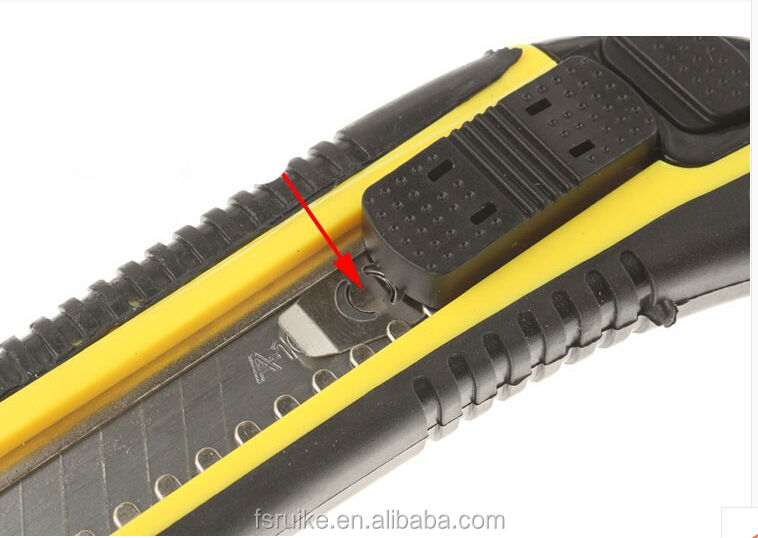 プラスチックカッターナイフの安全性のナイフ、 バーナイフカッター、 rk-4106カッターナイフ問屋・仕入れ・卸・卸売り