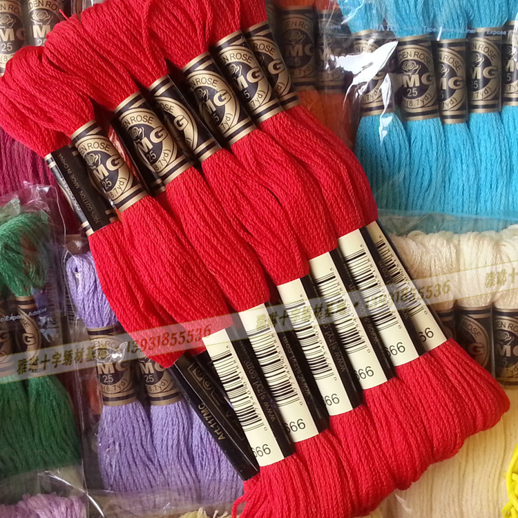 ベストセラーデザイン刺繍のクロスステッチ付きスレッドの447色のかぎ針編みのスレッド仕入れ・メーカー・工場