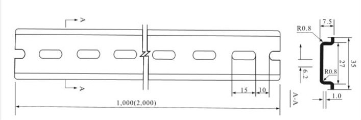 Wl-701/702プラスチック製のdinレール電気ソケット仕入れ・メーカー・工場