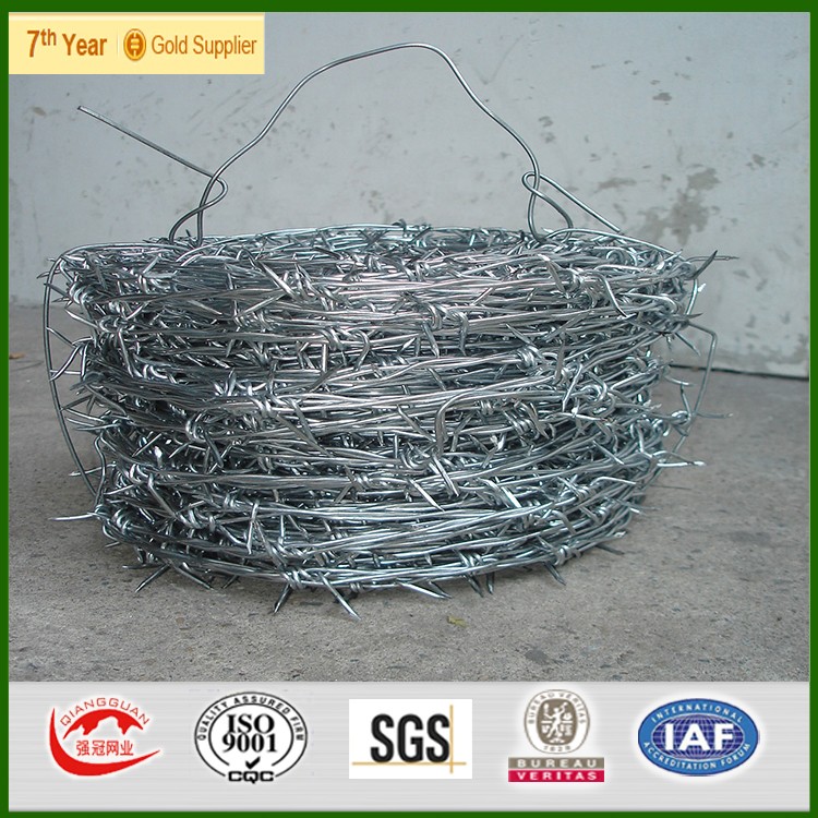 alambre de protección de seguridad de fábrica de malla de metal recoge  alambre de espino galvanizado