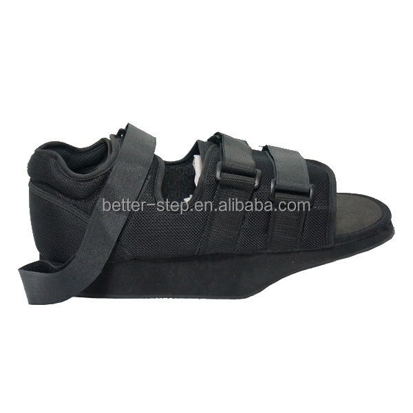 Heel Wedge Medical Post Op Shoe For Fractures Surgical, View post op