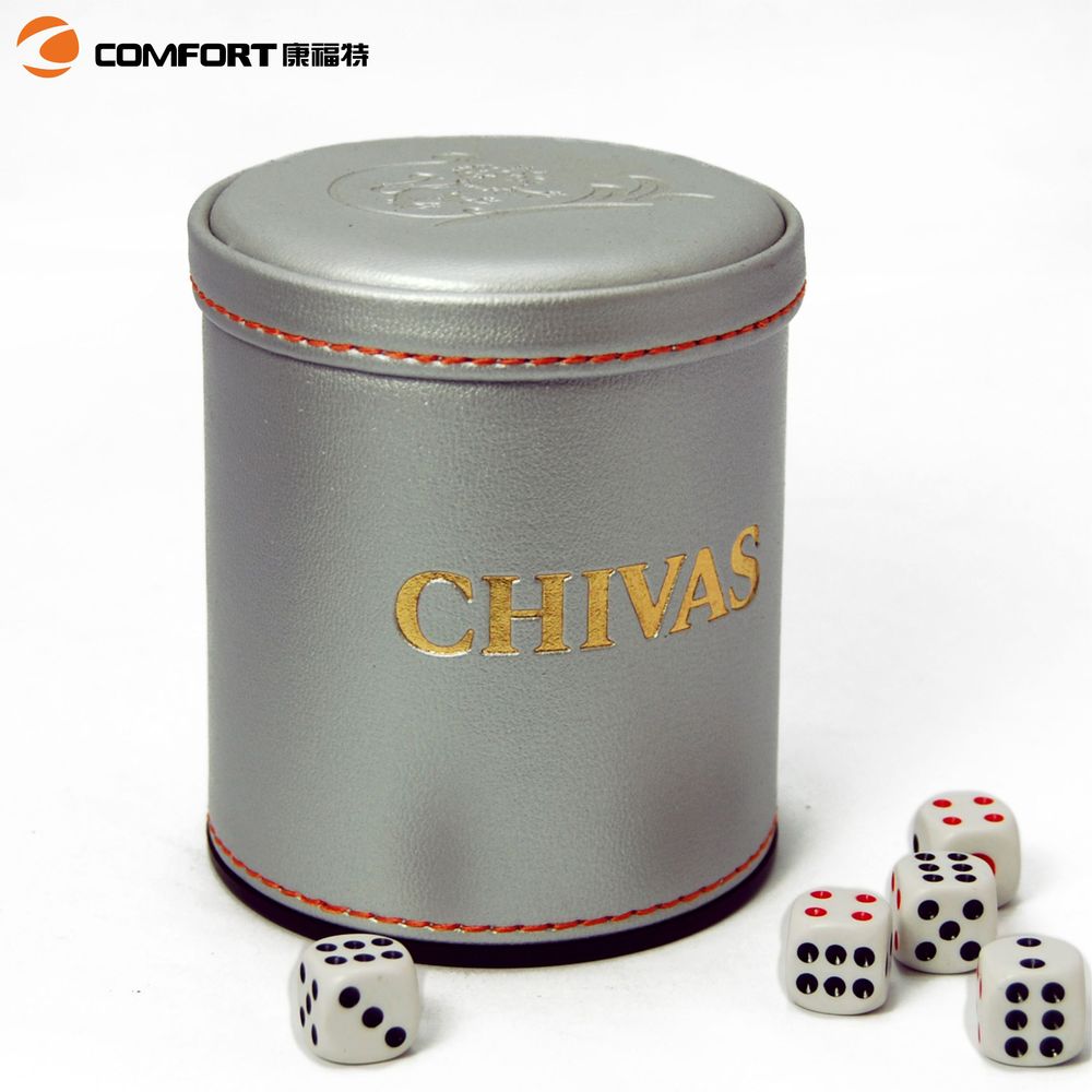 Dice Leather Cup,Dice Drinking Game,Dice Cup With Storage Buy Dice