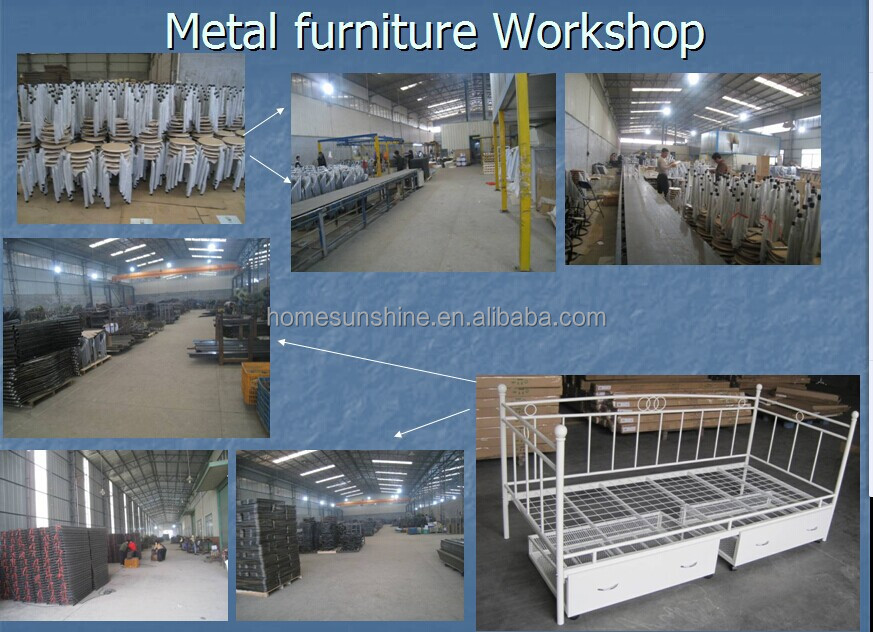 二段ベッドによって仕上げパウダーコーティングされた金属材料仕入れ・メーカー・工場