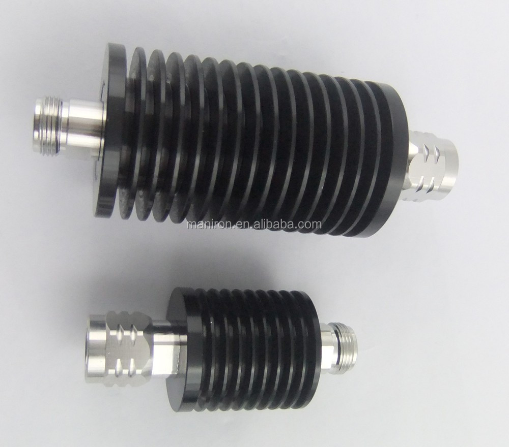 6db、 20w/10w、 dc-3ghz、 rfアッテネータ、 インピーダンス50Ω、 n個のコネクタ、 中国の製造元仕入れ・メーカー・工場