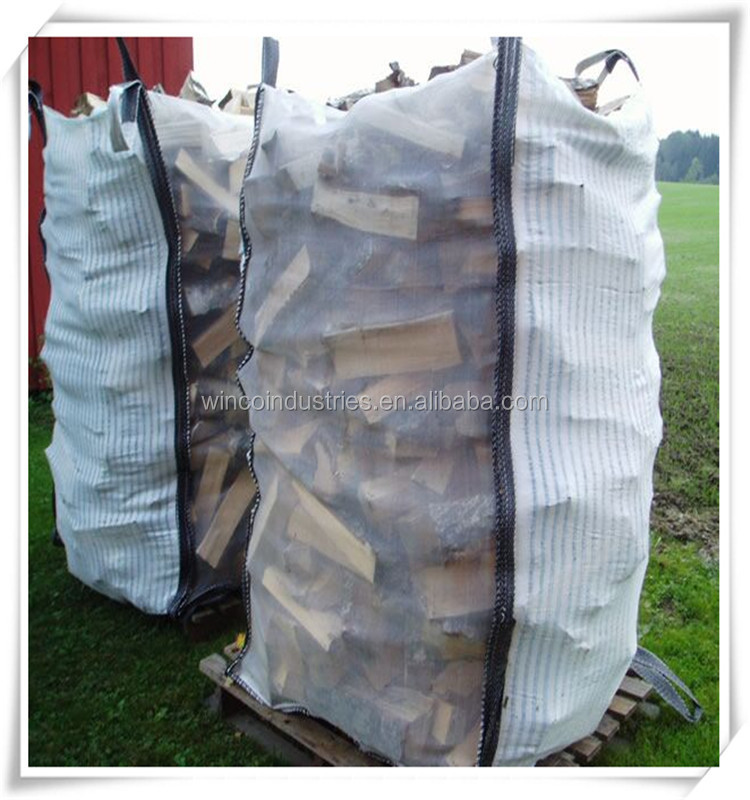 large mesh firewood bags